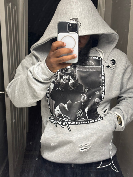 F*** EVERYTHING HOODIE( show off ya watch)