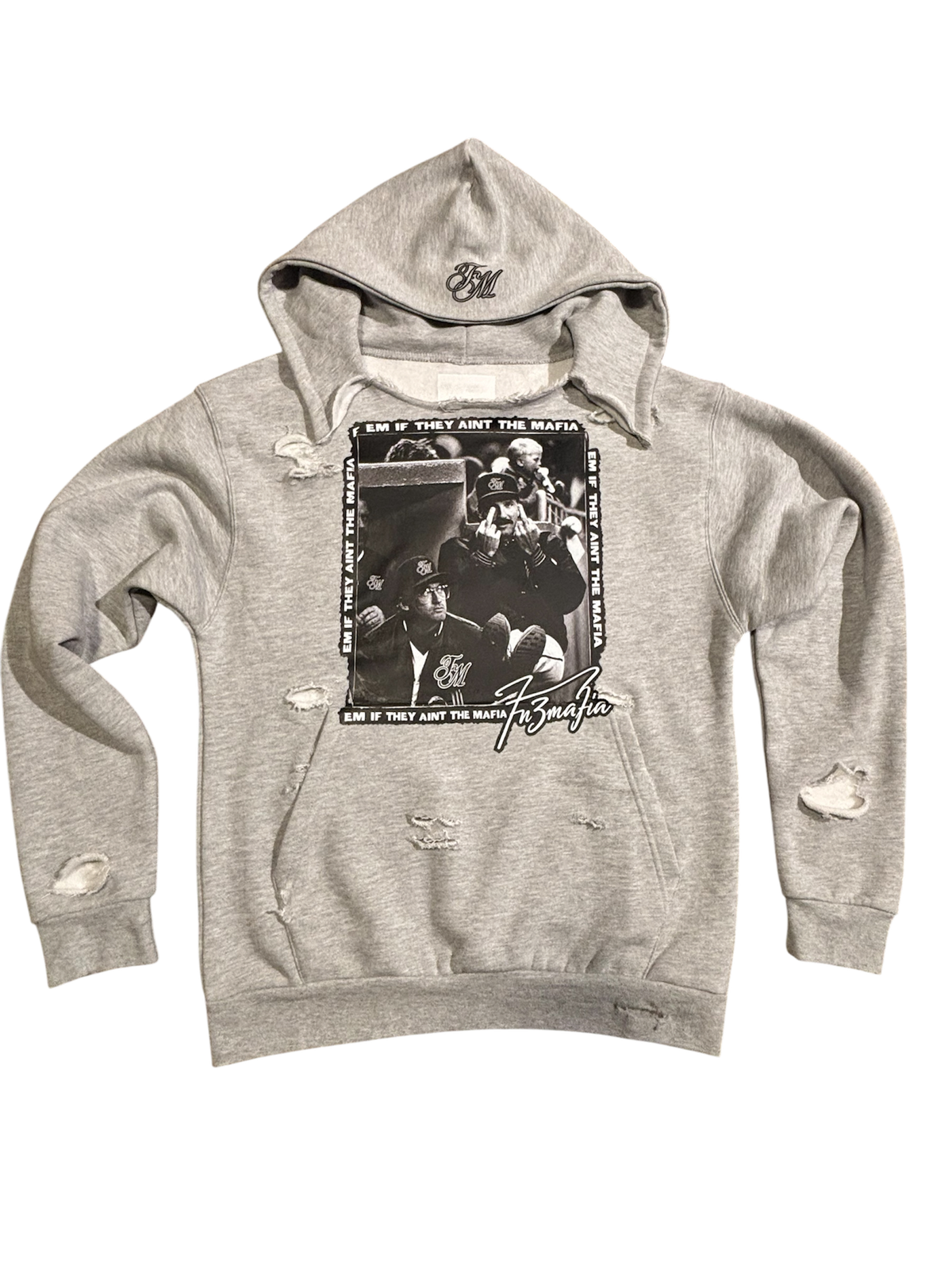 F*** EVERYTHING HOODIE( show off ya watch)